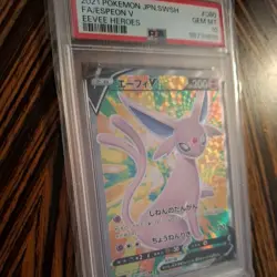 PSA 10 Espeon V 080/069 S6A Eevee Heroes Japanese Full Art Pokemon Card GEM MINT - Image 4
