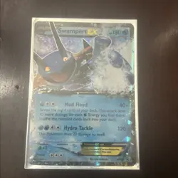 Pokemon Swampert-EX XY Black Star Promos Holo Card XY55 - Image 1
