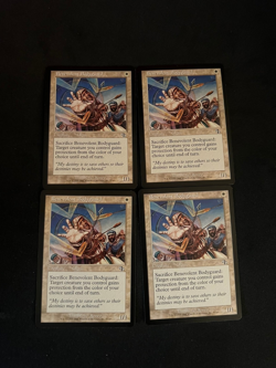 Benevolent Bodyguard x4 Judgment NM/LP MTG Magic The Gathering MTG - Image 1