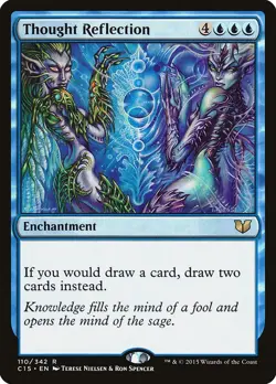 THOUGHT REFLECTION Commander 2015 MTG Blue - Rare - Image 1