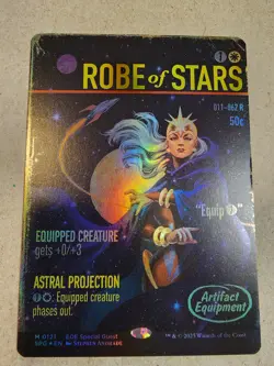 Robe of Stars - #121 Foil (Showcase FOIL) - Edge of Eternities - Mtg - Image 1