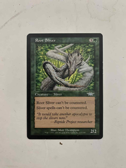 Root Sliver - Legions - Magic the Gathering MTG - Image 1