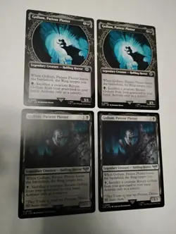 Gollum, Patient Plotter x4 _ 2 Showcase + 2 regular MTG - Image 1