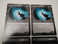 Gollum, Patient Plotter x4 _ 2 Showcase + 2 regular MTG - Image 2