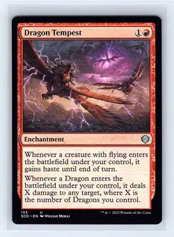 Dragon Tempest #133 Regular Uncommon MTG 2022 Starter Commander Decks - Image 1