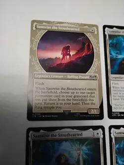 Samwise the Stouthearted x4 _ 1 Showcase + 3 regular MTG - Image 2