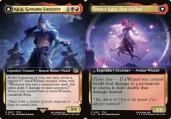MTG FINAL FANTASY KUJA GENOME SORCERER TRANCE FATE DEFIED (EXTENDED) R 497 FIN - Image 1