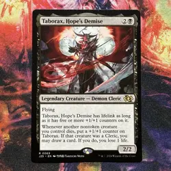 Taborax, Hope's Demise (Anime) - MTG: Foundations Jumpstart *In Hand* - Image 1