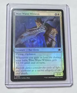 Wax-Wane Witness #39 Bloomburrow Foil Creature MTG NM/M - Image 1