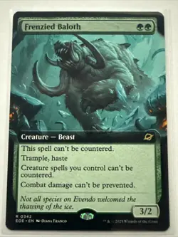 MTG Frenzied Baloth 0342 Extended Art Regular NM - Image 1