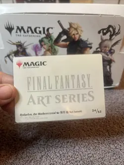 Hydaelyn, the Mothercrystal Art Series Card Final Fantasy MTG 34/53 - Image 4