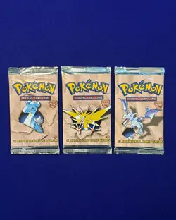 Sealed 1st Edition Fossil Art with 1 Heavy pack WOTC 1999 Pokemon Box Fresh! - Image 1