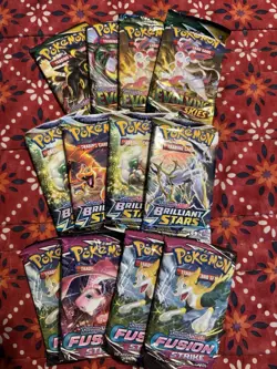 Pokemon Cards. Brilliant Stars, Evolving Skies, Fusion Strikes. - Image 1