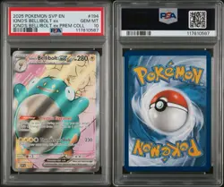 PSA 10 2025 POKEMON SVP EN-SV BLACK STAR PROMO #194 IONO'S BELLIBOLT EX - Image 3