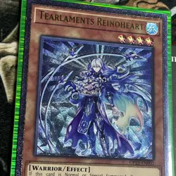 Tearlaments Reinoheart OP21-EN002 Ultimate Rare Mint/NM 1st Ed Meta YUGIOH - Image 2