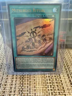 Mitsurugi Ritual YuGiOh Supreme Darkness Ultra Rare Holo SUDA-EN095 NM/NM+ - Image 3