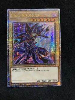 Yugioh Dark Magician (Alt Art) - RA04-EN001 - Quarter Century Secret Rare (NM) - Image 1