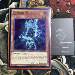 Spright Blue OP21-EN001 Ultimate Rare Mint/NM Meta Staple 1st Ed YUGIOH - Image 1