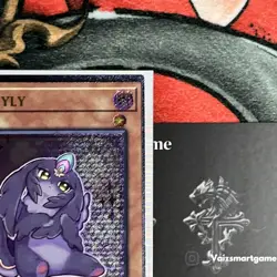 MISPRINT Miscut Purrelyly OP22-EN001 Ultimate Rare NM 1st Ed Cat Meta YUGIOH - Image 2