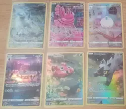 Pokemon TCG Full Art 6 Card Lot In NM Condition - Image 1