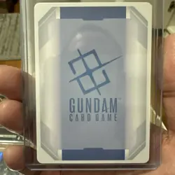 Gundam Card Game Gundam Deathscythe GD01-025 LR+ Holo Foil Alt Art English - Image 2