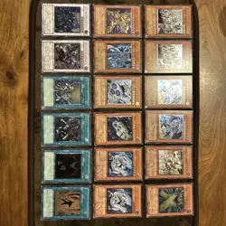 Yu-Gi-Oh! OCG Duel Monsters Ultimate Rare 18-Card Lot LP - Image 1