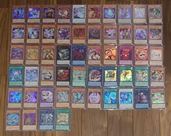 Yu-Gi-Oh! V Jump Promo Cards Lot 54-Card Set LP - Image 1