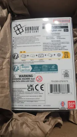 GUNDAM CARD GAME BETA EDITION BOOSTER BOX (English) Seal Removed at Purchase. - Image 2