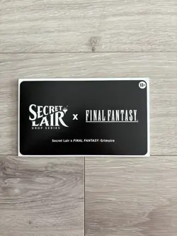 MTG Secret Lair Card FINAL FANTASY Grimoire English version Foil Edition - Image 1