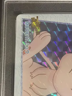 Pokemon Japanese PSA 9 Mew Movie 17 Carddass Vending 1998 Prism Card MINT - Image 3