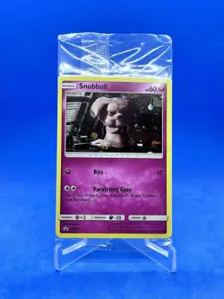 Snubbull SM200 Detective Pikachu Cosmos Holo Pokemon Black Star Promo Sealed* - Image 1