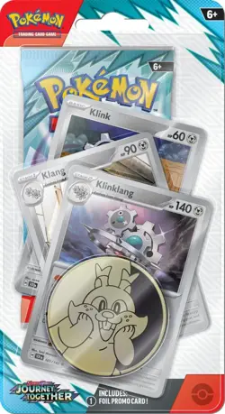 Pokemon TCG: Scarlet & Violet 9 - Journey Together Premium Checklane - Klinklang - Image 1