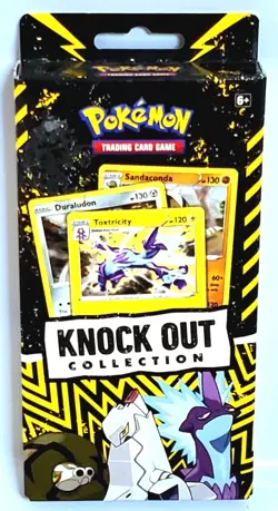 Knock Out Collection TOXTRICITY + DURALUDO + SANDACONDA Holos Pokemon TCG Promo - Image 1