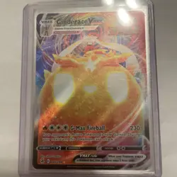 Pokemon Cinderace VMAX 045/264 Fusion Strike Sword & Shield ULTRA RARE - Image 2