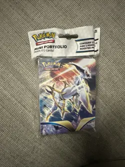 Pokemon TCG Mini Portfolio Binder *No Packs* Lugia Vulpix Silver Tempest Holds60 - Image 1
