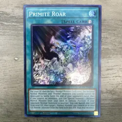Primite Roar Super Rare 1st Edition ROTA-EN059 Yugioh - Image 1