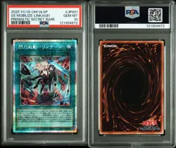 PSA10 YuGiOh Sky Striker Mobilize Linkage Prismatic Secret Rare Japan - Image 2
