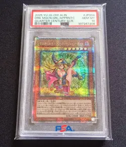 PSA10 YuGiOh Dark Magician Girl Apprentice 25th QCSE ALIN JP004 Japan - Image 1