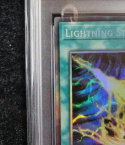 PSA10 YuGiOh Lightning Storm Collector Rare 1st Edition EN Card - Image 3