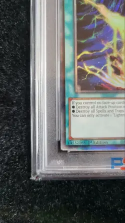 PSA10 YuGiOh Lightning Storm Collector Rare 1st Edition EN Card - Image 5
