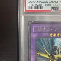 PSA10 YuGiOh Gaia the Dragon Champion Ultimate Rare 309057 Japan - Image 3