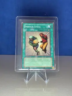 Snatch Steal (SD2-EN013) 1st Edition - Yugioh - Moderately Played - Image 1