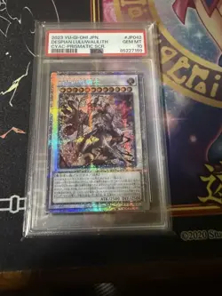 PSA10 YuGiOh Luluwalilis Prismatic Asia 5th Eye Collector Rare Card - Image 1