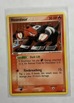 Pokemon Card - Houndour Team Rocket Returns 60/109 Common - Image 1