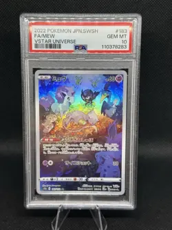 PSA 10 Mew 183/172 AR s12a VSTAR Universe 2022 Pokemon Card Japanese GEM MT - Image 1