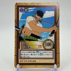 Zoro ONE PIECE Carddass Hyper Battle Trading Card TCG Anime Japan C180 - Image 1