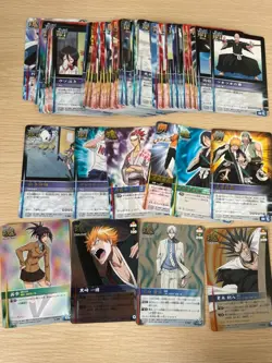 Bleach Soul Card Battle HOLO Foil RARE Lot of 100 cards TCG Japan anime BANDAI - Image 1