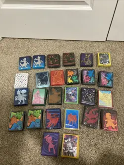 Pokemon ETB Card Sleeve Pack (Lot Of 26) Mixed - Image 1