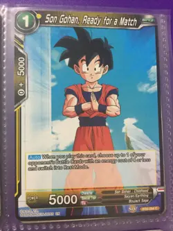 Son Gohan, Ready For A Match BT6-084 C Dragon Ball Super Card TCG X1 - Image 1