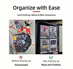 Football Card Binder Album,400 Pockets Trading Card Binder, Football Card Holder - Image 4